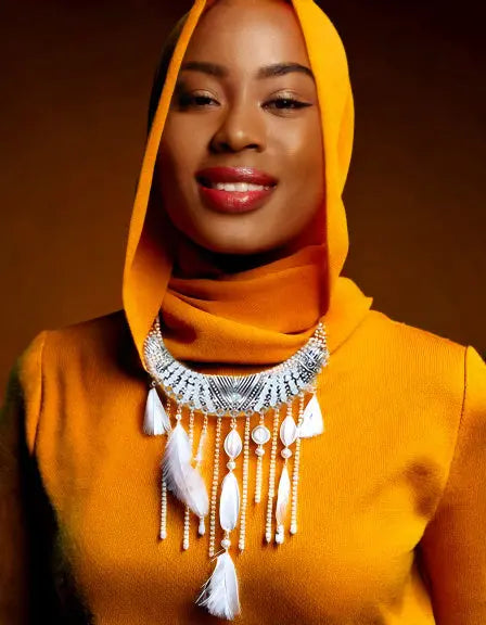 Boho Necklace Zari Hijabeez