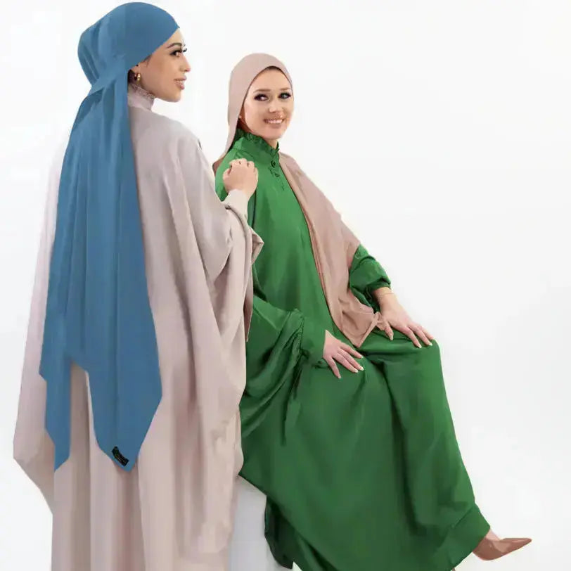 Elegant chiffon hijab in blue color, lightweight and modest
Blue chiffon hijab with soft drape and breathable fabric
Stylish blue hijab for everyday wear and occasions | Classic Blue