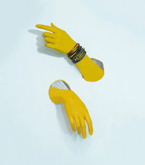 Boho Leather and Bead Bracelet Zari Hijabeez