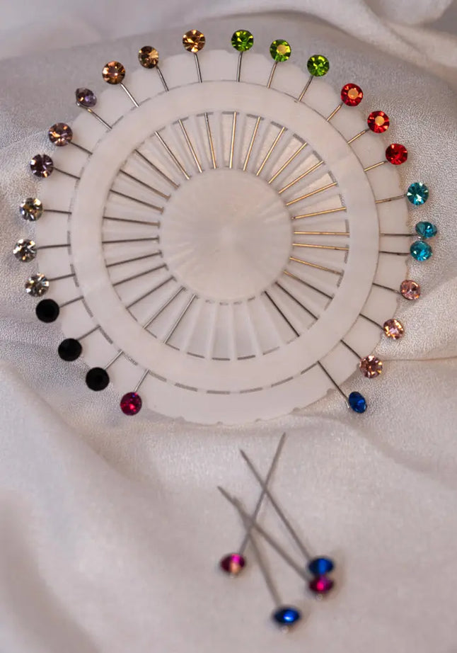 Single Stone Hijab Pins | Stone