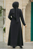 Modest Full Zipper Abaya with Side Pockets – Wrinkle-Free Design