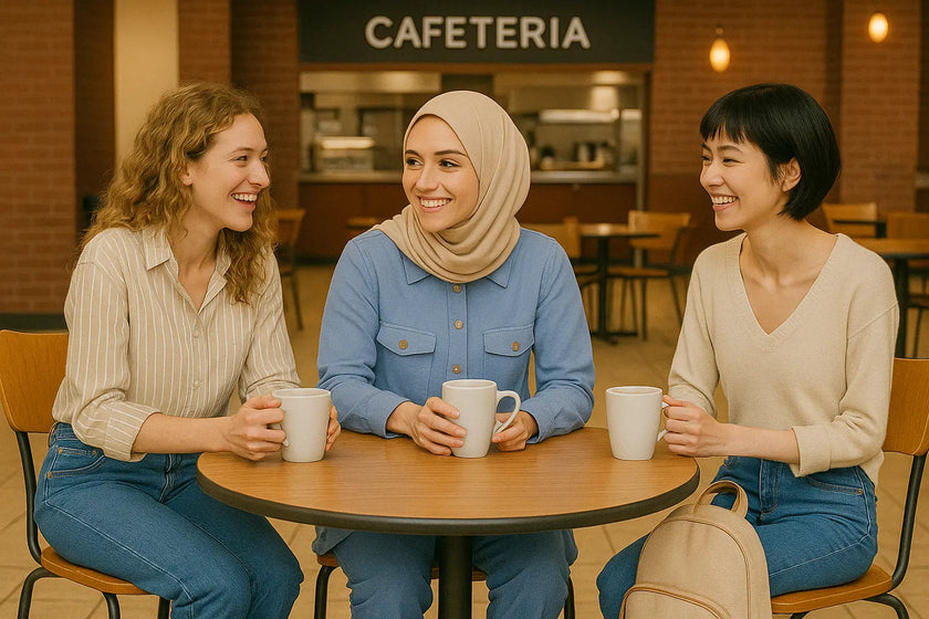 Linen Buttoned Co-ord Set – Summer Modest Outfit Zari Hijabeez