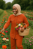 Linen Buttoned Co-ord Set – Summer Modest Outfit