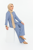 Linen Buttoned Co-ord Set – Summer Modest Outfit