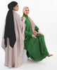 Elegant chiffon hijab, perfect for adding sophistication to any outfit | Black Peach