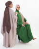 Elegant chiffon hijab, perfect for adding sophistication to any outfit | Coffee Peach