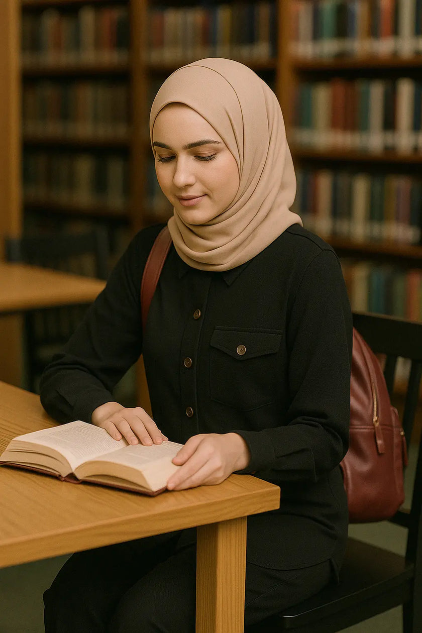 Linen Buttoned Co-ord Set – Summer Modest Outfit Zari Hijabeez