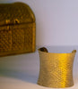 Gold-color hand cuff, an elegant accessory for adding sophistication to your outfit | Design-3