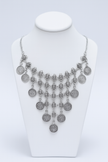 Silver Net Necklace