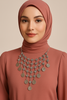 Silver Net Necklace
