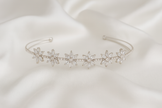 Luxury Crystal Floral Headband – Bridal & Formal Hairpiece