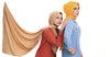 Long bamboo jersey hijab, offering unmatched softness and quality for all-day comfort | Mustard Beige