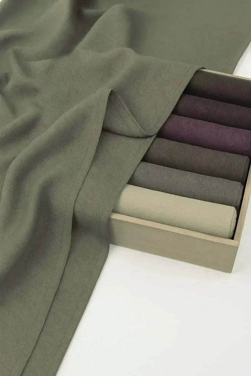 modal fabric hijab, haute hijab modal, hijab modal, pink modal hijab, soft, breathable, non-slip, cotton fabric | Green