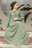 Embroidered Cotton Maxi Dress