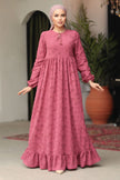 Embroidered Cotton Maxi Dress