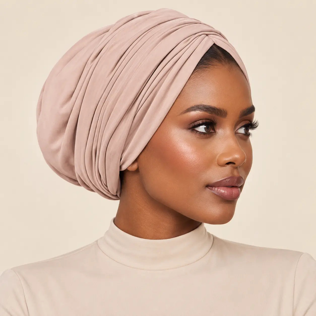 Multilayer Pleated Headwrap Zari Hijabeez